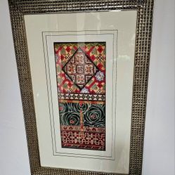 Arnold Iger Mixed Media Mosaic- Grenada 20 X 30 Inches