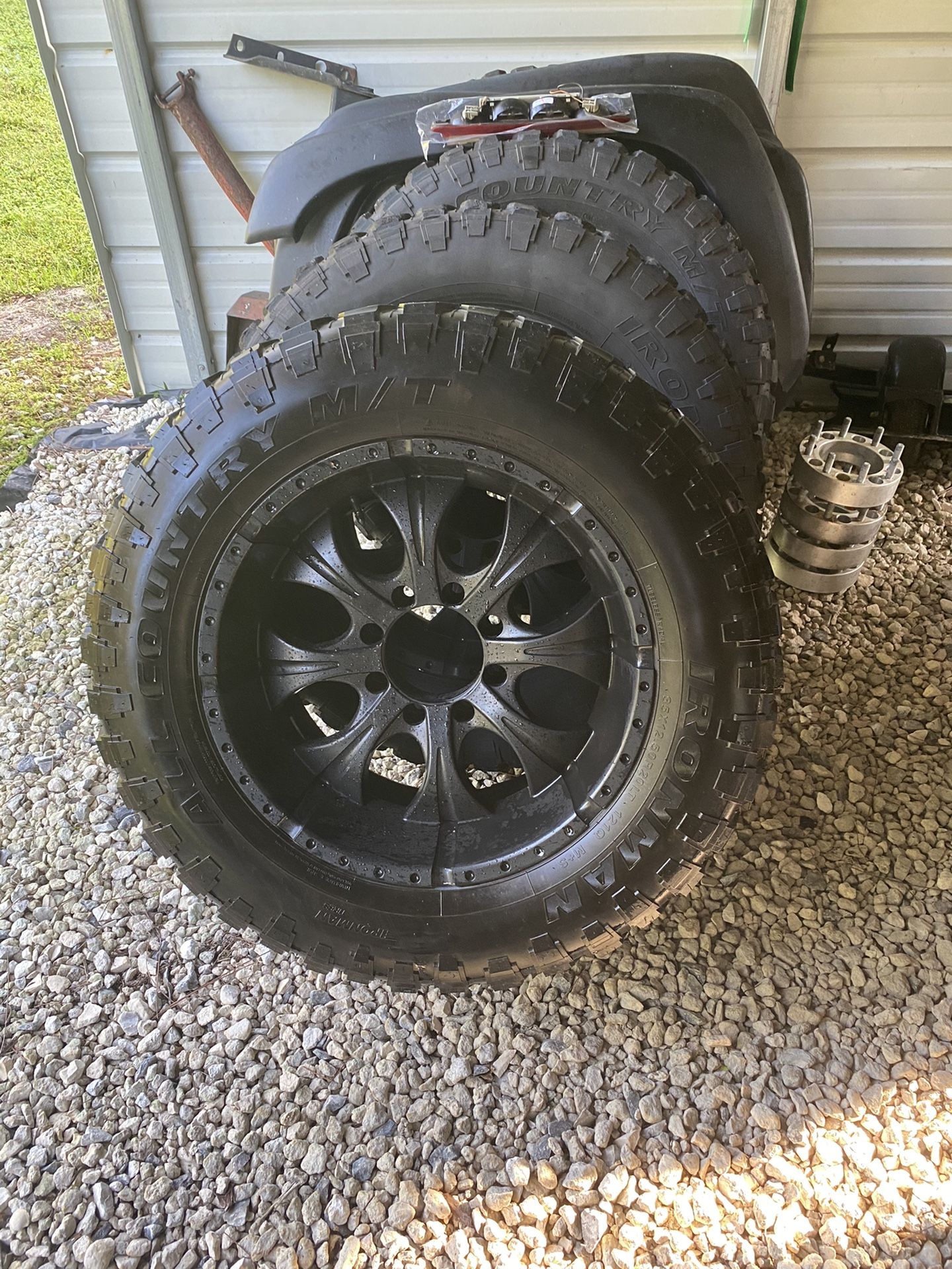Adapters,Rims, Tire, Side Flares, Head, Tail, & Brake Light