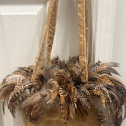 Stylish Feather Bag