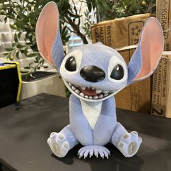 Lilo & Stitch Flocked Popcorn Bucket - Never Used; Had It Shipped To Me - Premium Design - 15 Inch Tall - Sturdy Great Quality - NEW