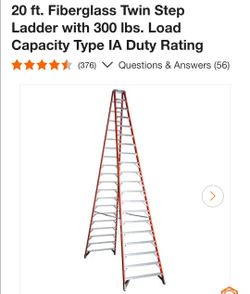 Werner 20' ladder