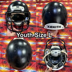 Xenith X2E+ Youth Size Large Black Football Helmet Chin Strap