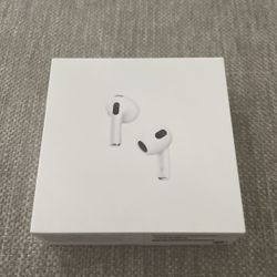 Brand New Apple Air Pods 3rd Generation with receipt