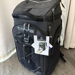Brand new Titan PRO 26-Can Backpack Cooler with Ice Walls