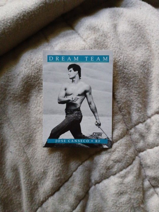 1991 Score Dream Team Jose Canceco Card
