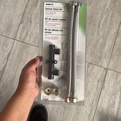 Hot Water Recirculating System Sensor Valve Kit Stainless-Steel Construction