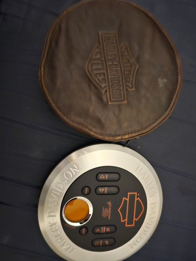 Harley Davidson Slim Cd Player With Cover