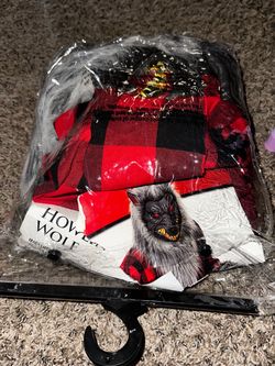Howling wolf costume adult XL fits a large