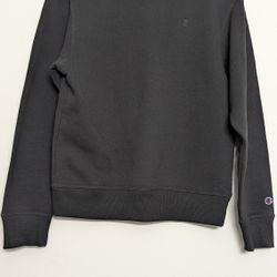 Champion Powerblend Crewneck Fleece Pullover Sweatshirt Black Men's Small