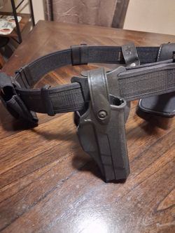 Security guard belt w/ accessories