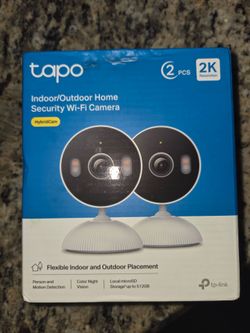 Taco 2pc indoors/outdoor cameras