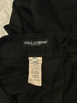 Dolce & Gabbana pants size 52 Italian = 36 US