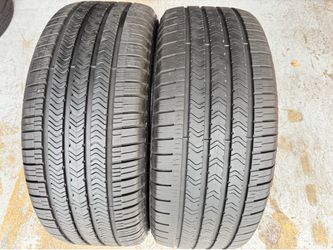 Two Premium Tires 255/45/20 Goodyear Eagle Sport Runflats like new with 85-90% Left BEST VALUE DEALS