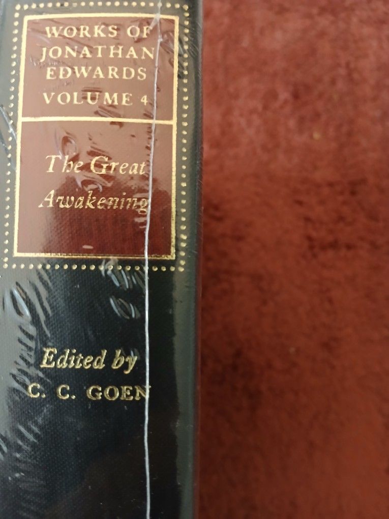 The Works Of Jonathan Edwards. Volume 4