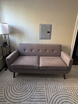 Modern Grey Loveseat / Sofa for Sale β $150!