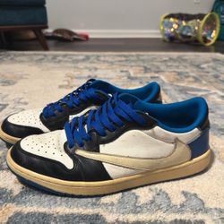 Jordan 1 Retro Low X Travis Scott X Fragment 