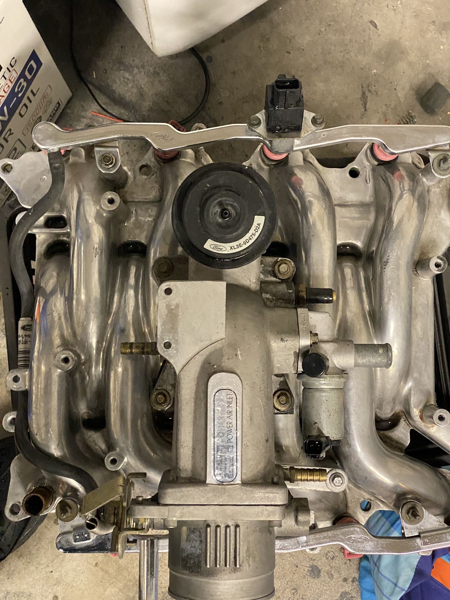 1(contact info removed) Mustang GT Polished Aluminum Intake Manifold