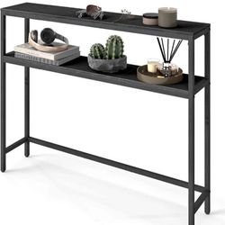 Console Entryway Table - Shelf