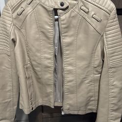 Leather Jacket.  Size Small