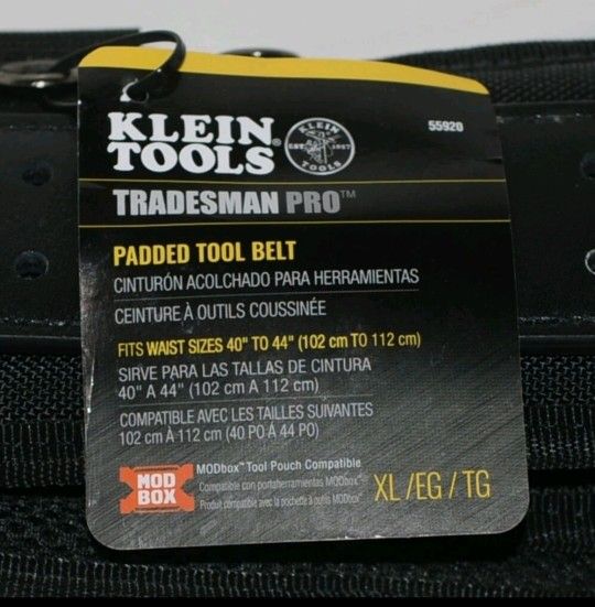 Klein Tradesman Pro Padded Tool Belt Extra Large 