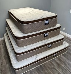 King Size Organic Cloud Comfort Europillowtop 