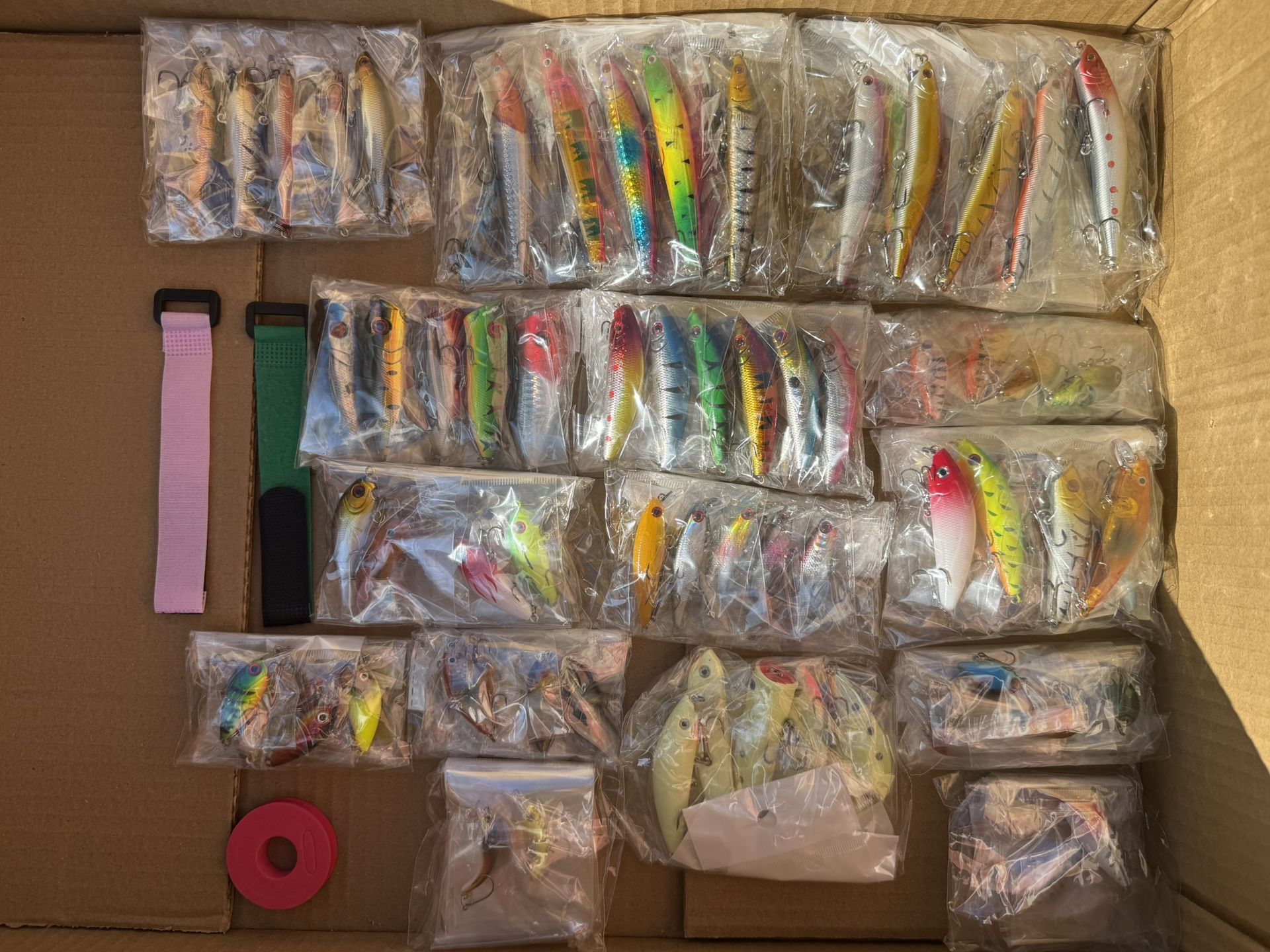 Fish Lures 102pcs