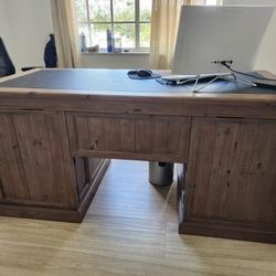 POTTERY BARN EXECUTIVE 75" DESK