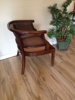 One Wing wooden chair in great condition