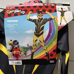 Miraculous Vesperia M(8-10) Halloween Costume