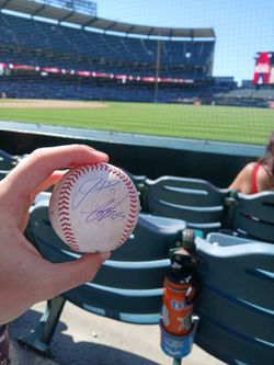 Signed Mlb ball