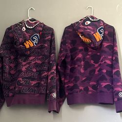 Bape Hoodies Size large