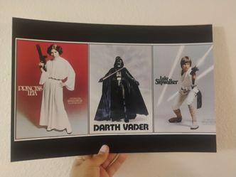 Star wars unique poster 12x18