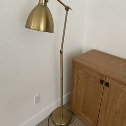 Gold Brass Floor Lamp