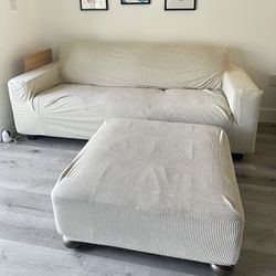 Couch and Ottoman pick up only 