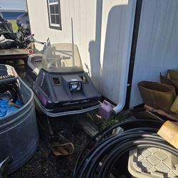 Old Articat snowmobile