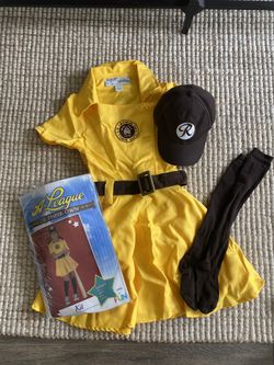 A League Of Their Own “Kit” Halloween Costume Youth Large
