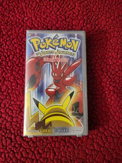 Pokemon Vol 46: The Johto Journeys - Crimson Warrior RARE Clamshell (2001) VHS