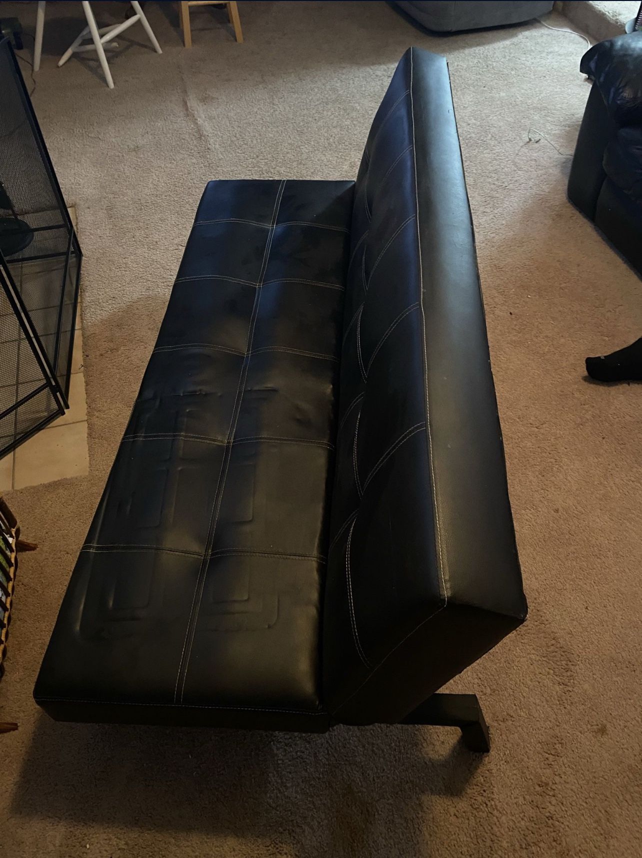 Leather Futon