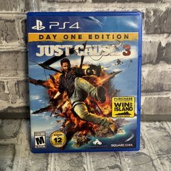 Just Cause 3: Day One Edition Sony PlayStation 4 PS4, 2015