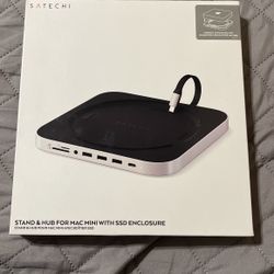 Stand &  Hub For MAC MINI With SSD Enclosure 