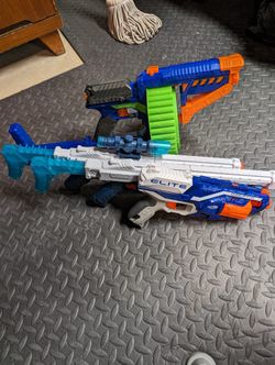 Nerf and X shot Guns No Darts