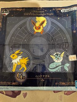 Eeveelution hand towel Pokemon Center