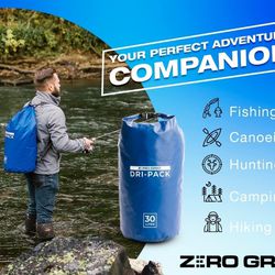 Waterproof Dry Bag - Floating Roll Top Drybag Keeps Gear Dry 10L/20L/30L/40L Sizes for Backpacking, Kayaking, Boating, Camping, Fishing, Hiking Bag
