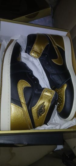 Jordan 1 Black And Gold