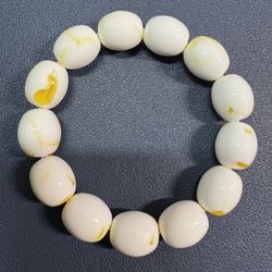 Beeswax Amber Bracelet 