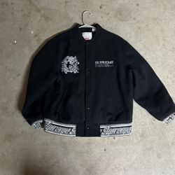 Supreme Support Unit Varsity Jacket