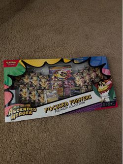 Pokemon cards ascended heroes focused fighters