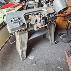 Horizontal Band Saw 1/3 Horsepower 110v Single Phase Motor Metal Cutting Bandsaw