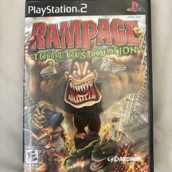 Ps2 Rampage: Total Distruction