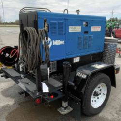Miller Big Blue Air Pak Deutz Diesel Powered Portable Welder/Air Compressor/Generator 